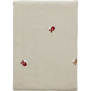 Bavlněný ubrus ø 180 cm Hearts Embloidery – Södahl obraz