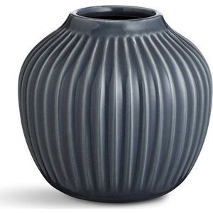 Antracitová kameninová váza Kähler Design Hammershoi, ⌀ 13, 5 cm obraz