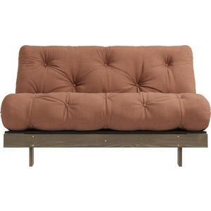 Rozkládací pohovka v oranžovoměděné barvě 140 cm Roots – Karup Design obraz