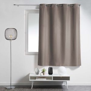Hnědý závěs 140x180 cm Essentiel – douceur d'intérieur obraz