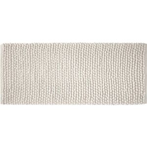 Bílá koupelnová předložka 50x120 cm Aspen Bobble – Bianca obraz