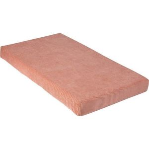 Světle růžový manšestrový dětský puf Montessori – Little Nice Things obraz