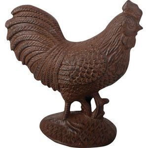Kovová zahradní soška Rooster – Esschert Design obraz