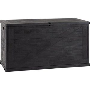 Antracitový zahradní úložný box Wood – Toomax obraz