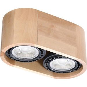Stropní svítidlo v přírodní barvě 14x27 cm Eukadi – Nice Lamps obraz