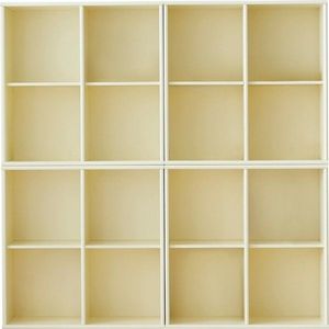 Světle žlutá závěsná knihovna 70x70 cm Mistral – Hammel Furniture obraz