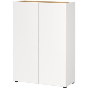 Bílý botník v dekoru dubu 74x105x33 cm Alviano – Germania obraz