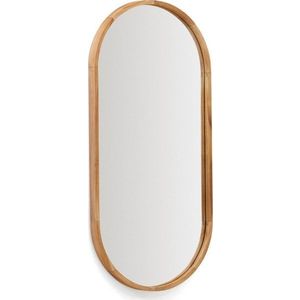 Nástěnné zrcadlo s dřevěným rámem 45x95 cm Magda – Kave Home obraz