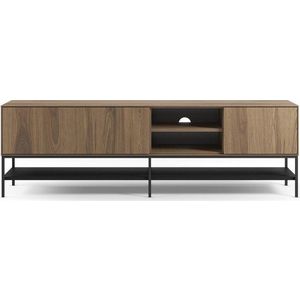 TV stolek v dekoru dubu v přírodní barvě 180x55x35 cm Amira – Marckeric obraz