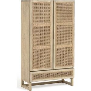 Skříňka z masivu mindi 90x160 cm Rexit - Kave Home obraz