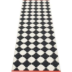 Černo-bílý vnitřní a venkovní běhoun 70x225 cm Marre Black Coral – Pappelina obraz