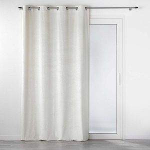 Krémový sametový závěs 140x240 cm Analia – douceur d'intérieur obraz