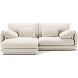 Bílá rohová pohovka (levý roh) Torino – Micadoni Home obraz