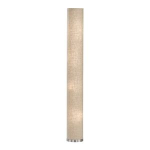 Béžová stojací lampa s textilním stínidlem (výška 156 cm) Thor – Fischer & Honsel obraz