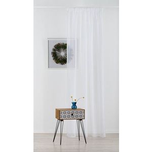 Bílá záclona 300x245 cm Voile – Mendola Fabrics obraz