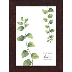 Hnědý nástěnný rámeček Styler Narvik, 27 x 36 cm obraz