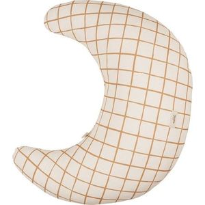 Béžový kojící polštář Camel Check – Malomi Kids obraz