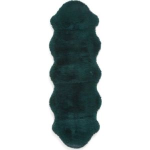 Syntetický běhoun v petrolejové barvě 60x180 cm Super Teddy – Think Rugs obraz