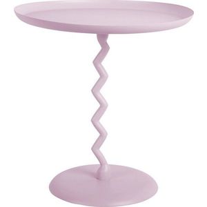 Kovový kulatý odkládací stolek ø 40 cm Zig Zag – Leitmotiv obraz