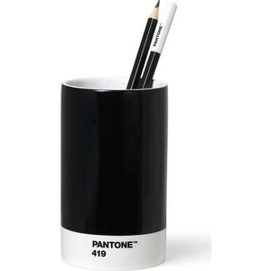 Keramický organizér na psací potřeby Black 419 – Pantone obraz