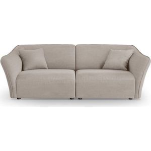 Béžová pohovka z textilie bouclé 206 cm Tokyo – Cosmopolitan Design obraz