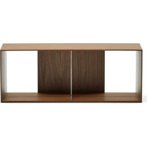 Modulární policový systém v dekoru ořechu v přírodní barvě 101x38 cm Litto – Kave Home obraz
