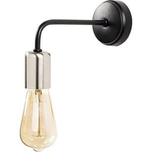 Černé kovové nástěnné svítidlo Opviq lights Melia obraz