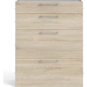 Komponenta - zásuvky v dekoru dubu v přírodní barvě 84x105 cm Prima – Tvilum obraz