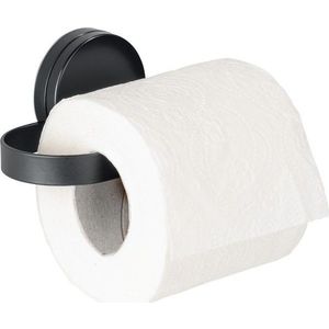 Černý držák na toaletní papír Wenko Static-Loc® Pavia obraz
