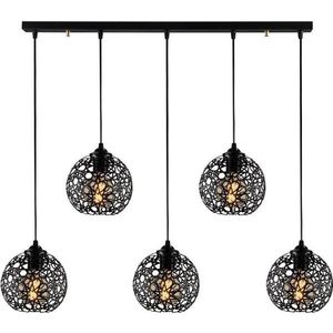 Černé závěsné svítidlo ø 17 cm Fellini – Opviq lights obraz