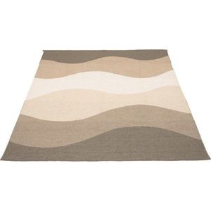Hnědo-béžový vnitřní a venkovní koberec 180x230 cm Urvi Earth – Pappelina obraz