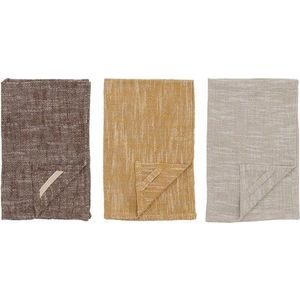 Bavlněné utěrky v sadě 3 ks 70x45 cm Heika - Bloomingville obraz