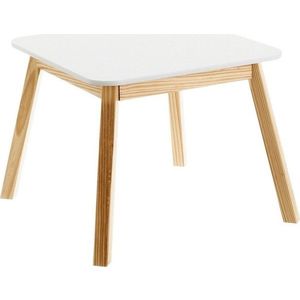Dětský stolek s bílou deskou 55x55 cm – Casa Selección obraz