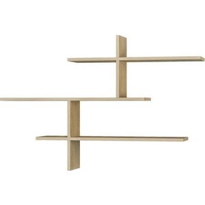 Patrová police v dekoru dubu v přírodní barvě 123 cm Leo – Kalune Design obraz