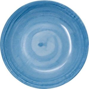 Světle modré hluboké porcelánové talíře v sadě 6 ks ø 21 cm Tangeri blue – Villa Altachiara obraz