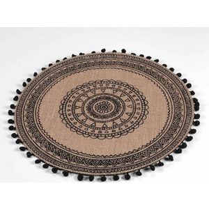 Jutové prostírání ø 38 cm Renata – douceur d'intérieur obraz