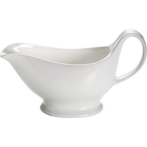 Bílá porcelánová nálevka na omáčku Maxwell & Williams Basic, 400 ml obraz
