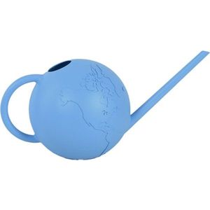 Modrá konev na zalévání Esschert Design Globus, 1, 5 l obraz