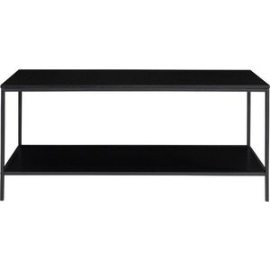 Černý TV stolek 36x45 cm Vita - House Nordic obraz