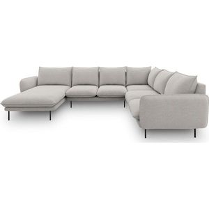 Světle šedá pohovka do "U" Cosmopolitan Design Vienna, pravý roh obraz