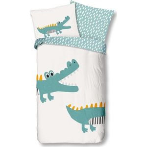 Bavlněné dětské povlečení na jednolůžko 140x200 cm Crocodile – Bonami Selection obraz
