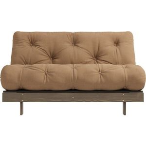 Světle hnědá rozkládací pohovka 140 cm Roots – Karup Design obraz