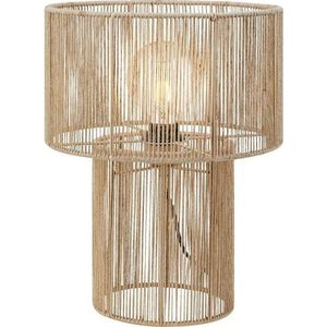 Stolní lampa v přírodní barvě se stínidlem z juty (výška 38 cm) Soga – Markslöjd obraz