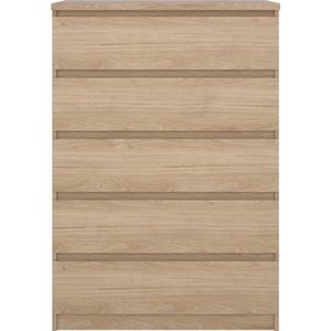 Komoda v dekoru dubu v přírodní barvě 77x111x50 cm Naia – Tvilum obraz
