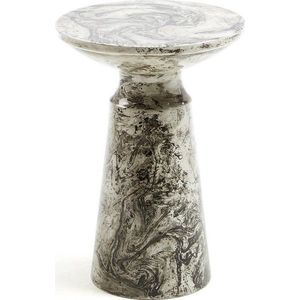 Šedý odkládací stolek Kave Home Kesbury, výška 46 cm obraz