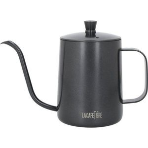 Šedá konvice na přípravu kávy z nerezové oceli 0.6 l La Cafetiere - Kitchen Craft obraz