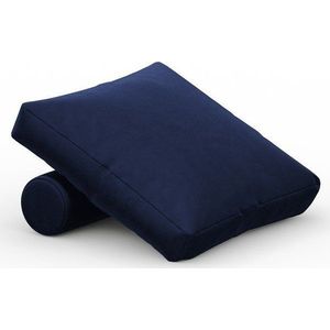Modrý sametový polštář k modulární pohovce Rome Velvet - Cosmopolitan Design obraz