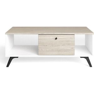 Konferenční stolek v dekoru dubu v přírodní barvě 60x100 cm Sahara – Marckeric obraz
