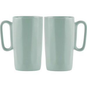 Hrnky z kameniny v mentolové barvě v sadě 2 ks 330 ml Fuori – Vialli Design obraz