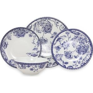 24dílná sada porcelánového nádobí Kütahya Porselen Flowers obraz